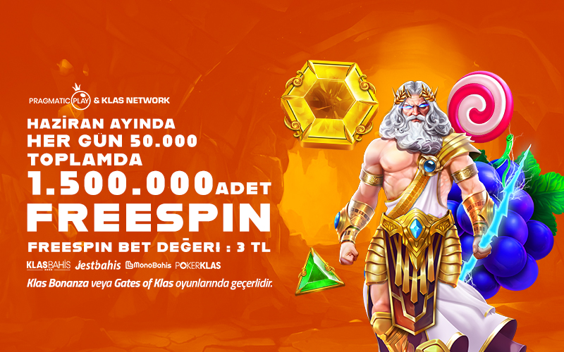 Pragmatic Play & Klas Network Özel Freespin Turnuvası
